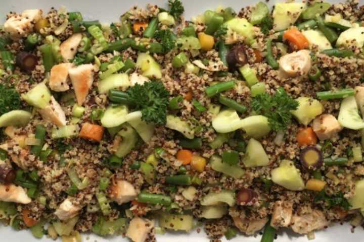 Chicken quinoa salad