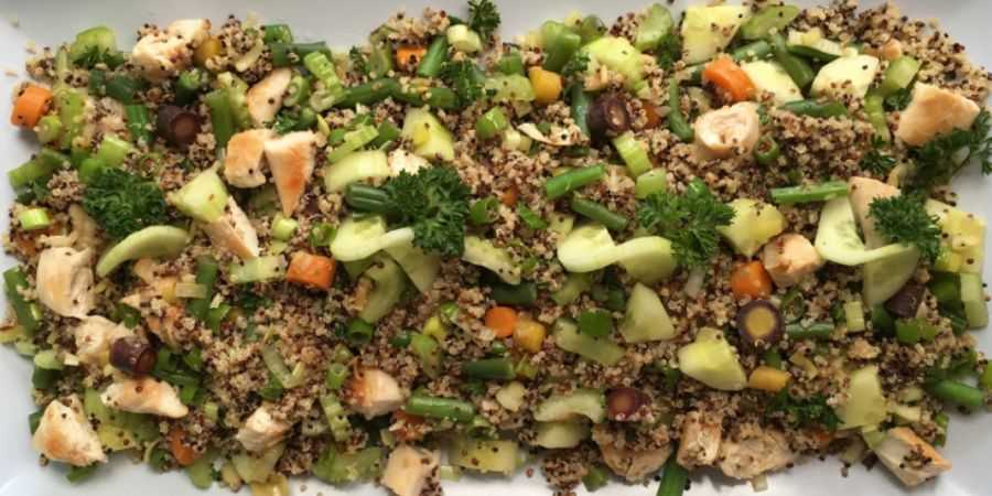 Chicken quinoa salad